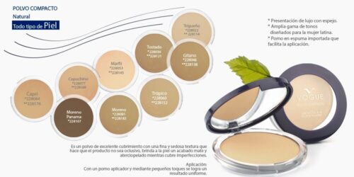 Polvo compacto mate VOGUE - Image 2