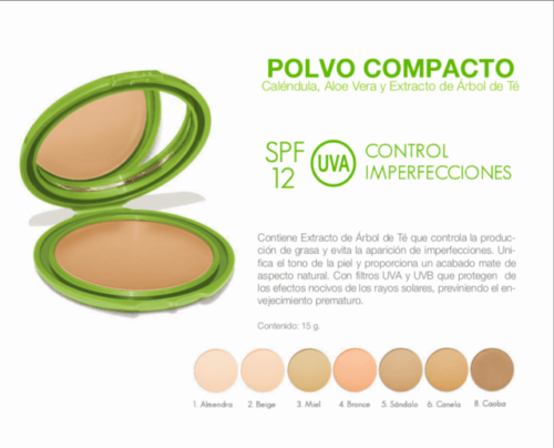 Polvo Compacto Control Imperfecciones  Kaloe - Image 3